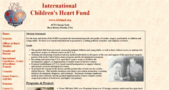 Desktop Screenshot of ichfund.org